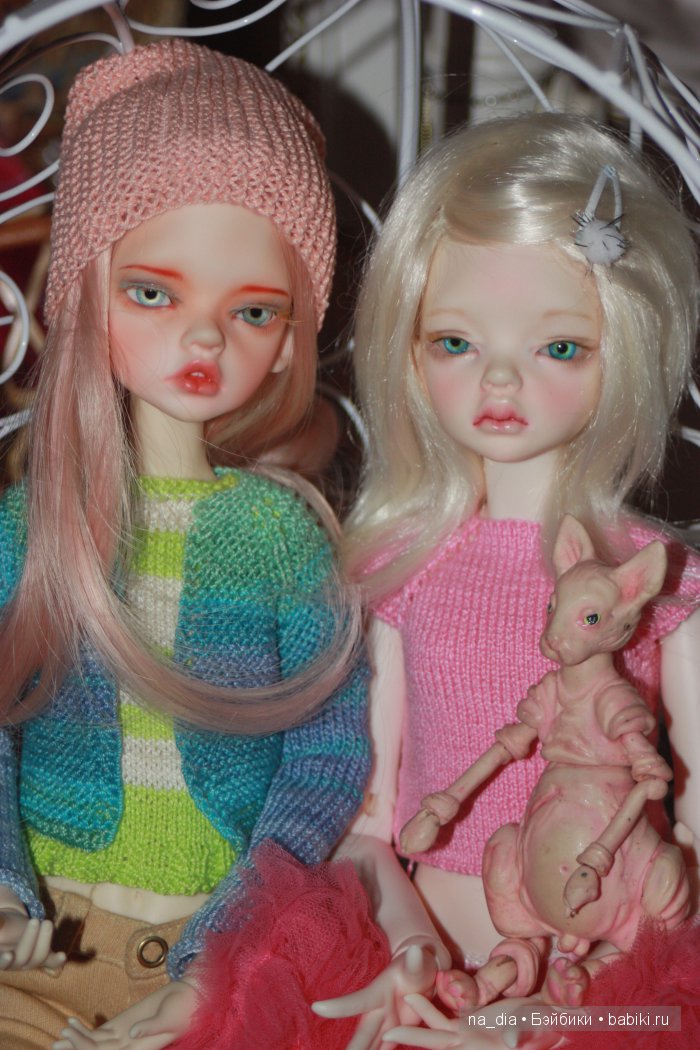 Две сестры Лола и Лайя | Бэйбики Две сестры Лола и Лайя — Куклы DIM (Doll in Mind): корейские BJD (БЖД) (фото 8)