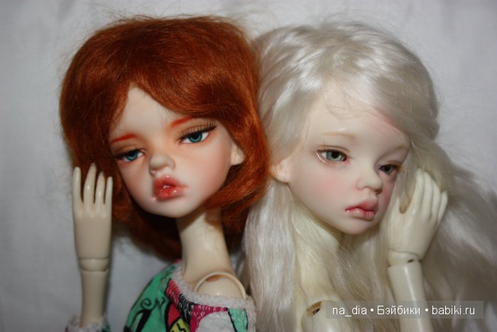 Две сестры Лола и Лайя | Бэйбики Две сестры Лола и Лайя — Куклы DIM (Doll in Mind): корейские BJD (БЖД) (фото 4)