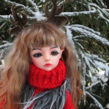 Немного портретиков в зимнем лесу