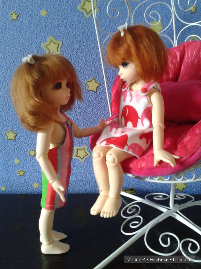 У Таси появилась сестренка... LittleFee Ante (Тася) и LittleFee Rachel (пока без имени) (фото 6)