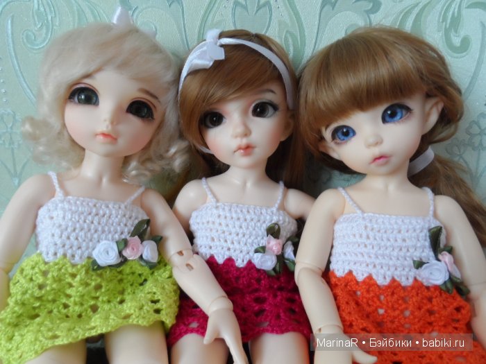 Мои вязалочки для любимок