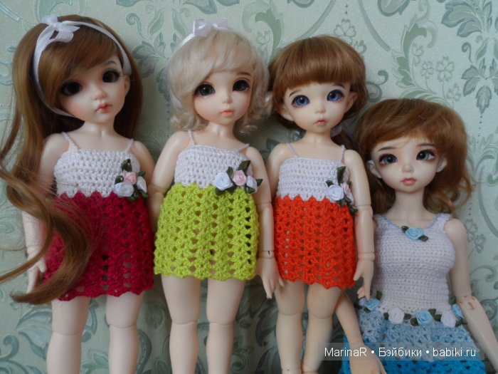 Мои вязалочки для любимок