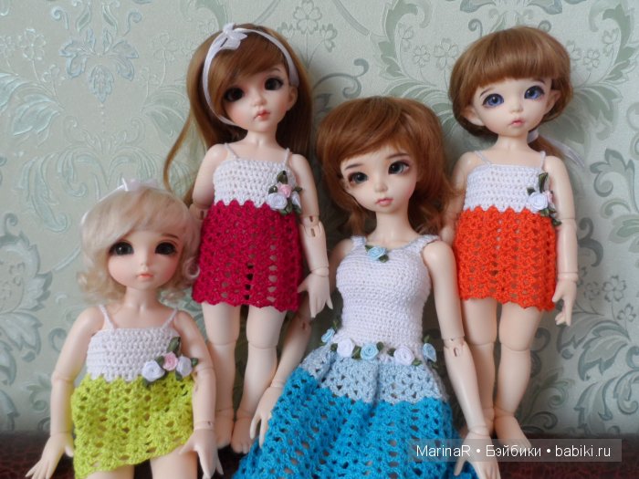 Мои вязалочки для любимок