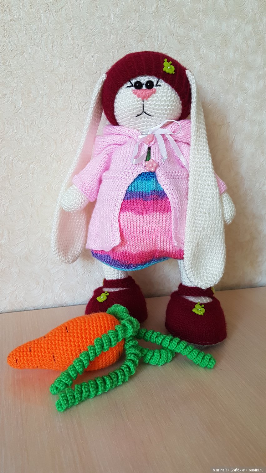 Тильды Котя и Зая — Вязаные игрушки и амигуруми: крючком (фото 8)