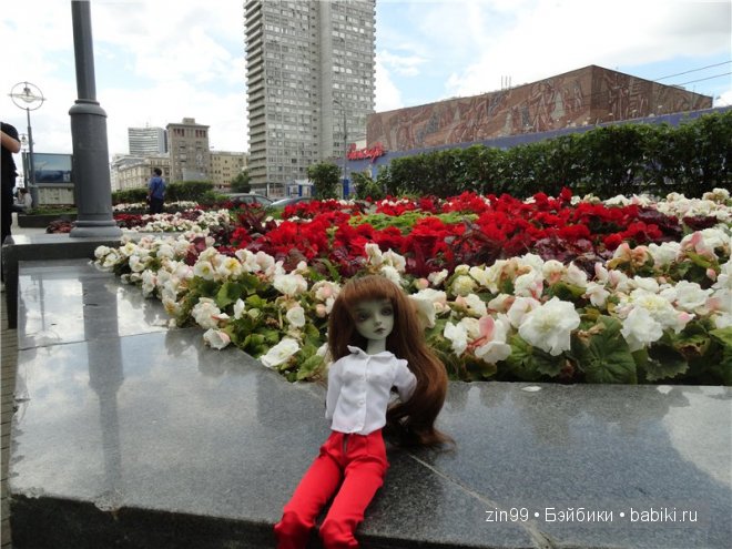 Арбат! Прогулка по Москве с куклой БДЖ Resinsoul Селенией