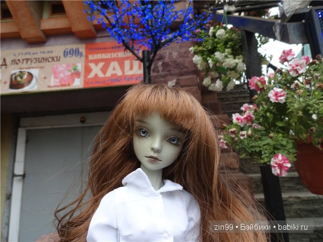 Арбат! Прогулка по Москве с куклой БДЖ Resinsoul Селенией