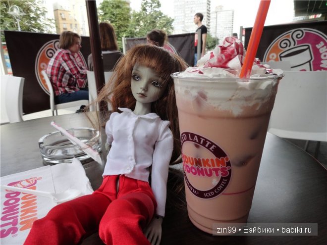Арбат! Прогулка по Москве с куклой БДЖ Resinsoul Селенией
