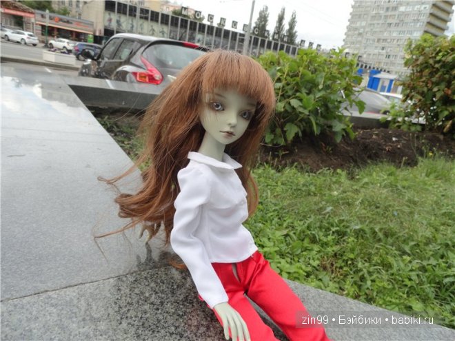 Арбат! Прогулка по Москве с куклой БДЖ Resinsoul Селенией
