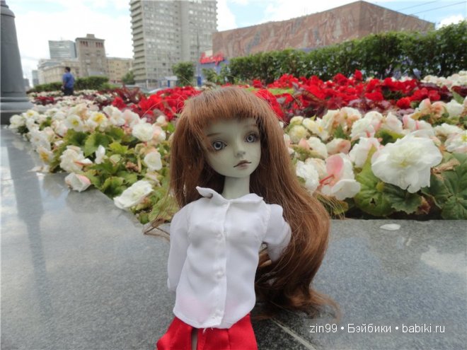 Арбат! Прогулка по Москве с куклой БДЖ Resinsoul Селенией