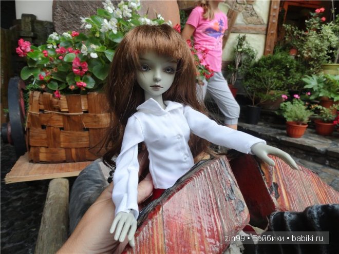 Арбат! Прогулка по Москве с куклой БДЖ Resinsoul Селенией