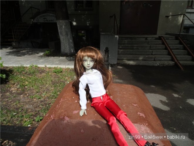 Арбат! Прогулка по Москве с куклой БДЖ Resinsoul Селенией (фото 8)