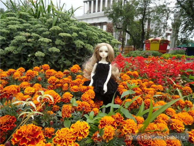 Летняя прогулка с куклой БЖД Мей (Mei) Resinsoul на ВДНХ (ВВЦ)