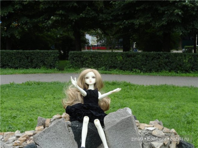 Летняя прогулка с куклой БЖД Мей (Mei) Resinsoul на ВДНХ (ВВЦ)