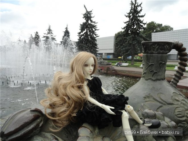 Летняя прогулка с куклой БЖД Мей (Mei) Resinsoul на ВДНХ (ВВЦ)
