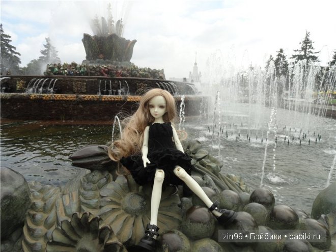 Летняя прогулка с куклой БЖД Мей (Mei) Resinsoul на ВДНХ (ВВЦ)