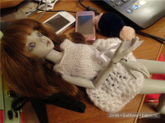 Прогулка с куклой БЖД Мей Resinsoul или наши вязалочки часть вторая
