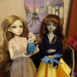 Прогулка с куклой БЖД Мей Resinsoul или наши вязалочки часть вторая!