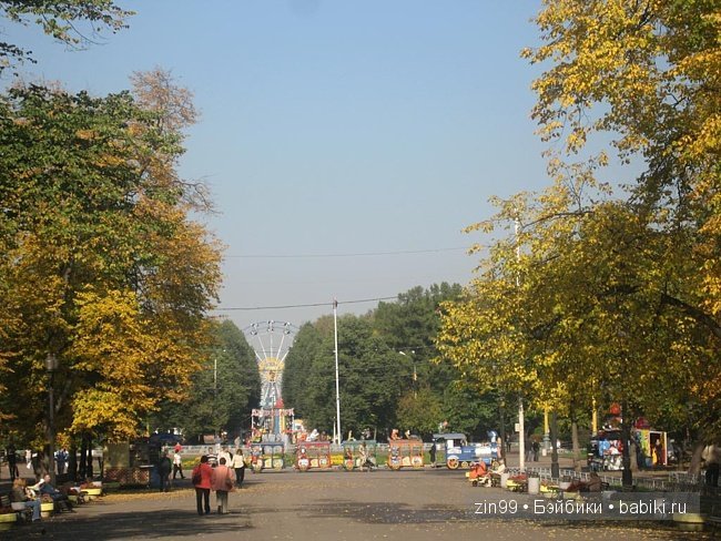 Прогулка по парку Сокольники в Москве в компании с Мышонком (фото 4)