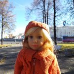 Мост Любви в Москве и кукла Kidz'n'Cats София