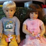 Наши куклы тоже любят собирать коллекции. И куклы Kidz'n'Cats !