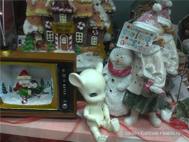 В новый год главное это елочка! Кукла БЖД Мыша ищет елочку или приключения Мыши под Новый год