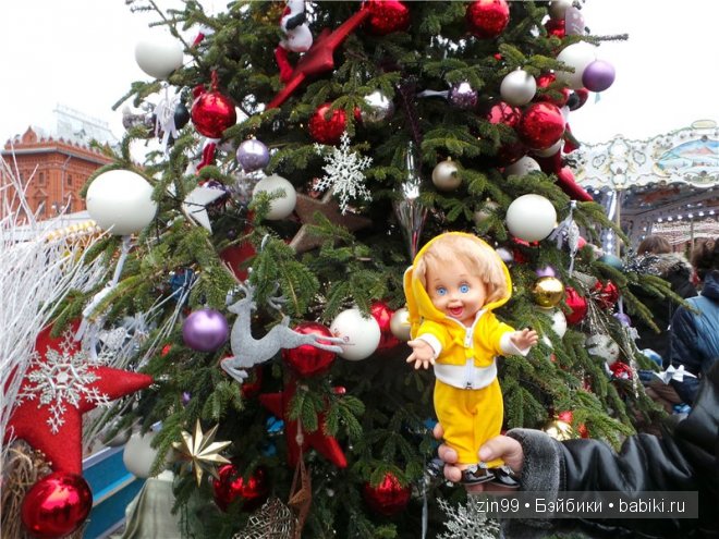 Прогулка Пенни Galoob Baby Face по праздничным ярмаркам в Москве (фото 7)