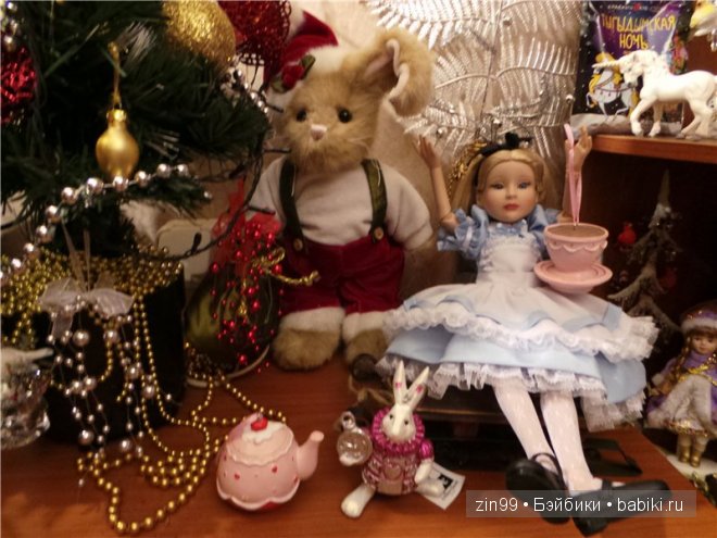 Как Alice in Wonderland Tonner Effanbee ходила на встречу бейбиковцев