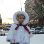 Крещение сегодня в ночь с 18 на 19 января, мы с куклой Элис Kidz'n'Cats посмотрели готовность купелей в Москве!