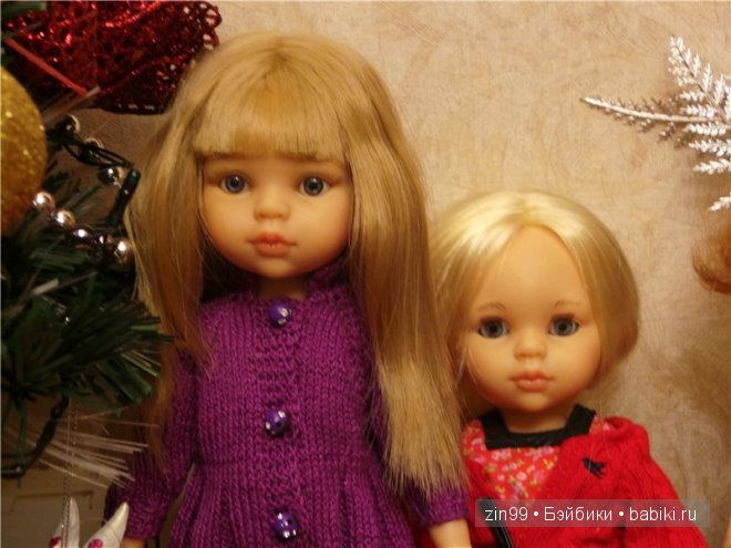 Приезд новеньких паолок, Paola Reina Испанские куклы