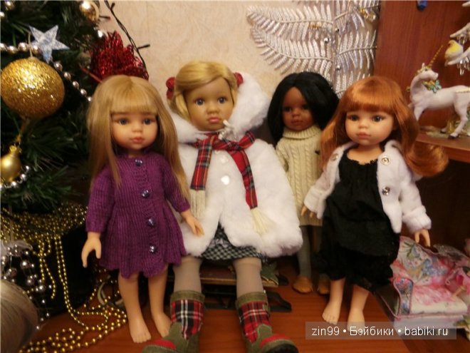 Приезд новеньких паолок, Paola Reina Испанские куклы