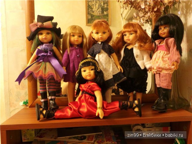 Приезд новеньких паолок, Paola Reina Испанские куклы