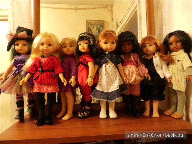 Приезд новеньких паолок, Paola Reina Испанские куклы