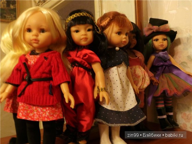 Приезд новеньких паолок, Paola Reina Испанские куклы