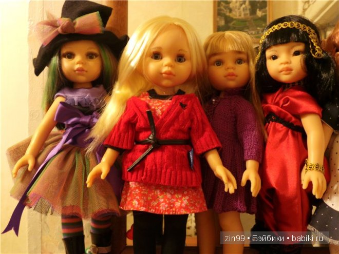 Приезд новеньких паолок, Paola Reina Испанские куклы