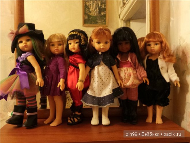 Приезд новеньких паолок, Paola Reina Испанские куклы