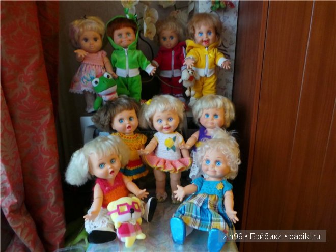 Фейсинки встречают новеньких кукол и провожают Олимпиаду в Сочи! Galoob Baby Face doll