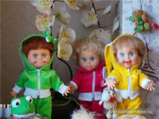 Фейсинки встречают новеньких кукол и провожают Олимпиаду в Сочи! Galoob Baby Face doll (фото 10)