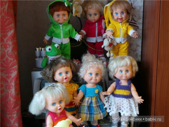 Фейсинки встречают новеньких кукол и провожают Олимпиаду в Сочи! Galoob Baby Face doll (фото 9)