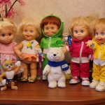 Фейсинки встречают новеньких кукол и провожают Олимпиаду в Сочи! Galoob Baby Face doll!