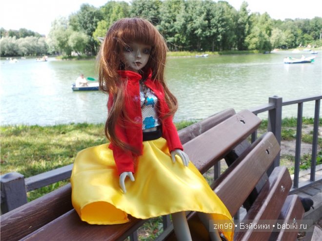 Селения, кукла БДЖ Resinsoul [Ju] праздничная прогулка в одном из парков Москвы (фото 7)