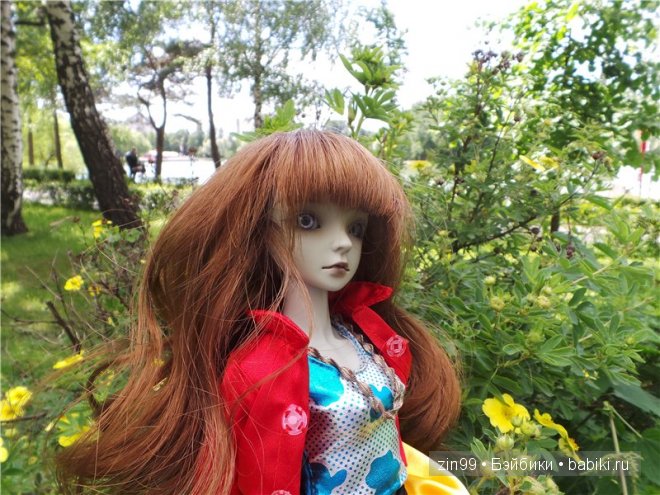 Селения, кукла БДЖ Resinsoul [Ju] праздничная прогулка в одном из парков Москвы