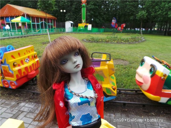 Селения, кукла БДЖ Resinsoul [Ju] праздничная прогулка в одном из парков Москвы