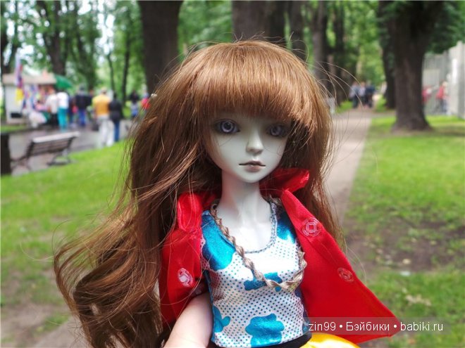 Селения, кукла БДЖ Resinsoul [Ju] праздничная прогулка в одном из парков Москвы