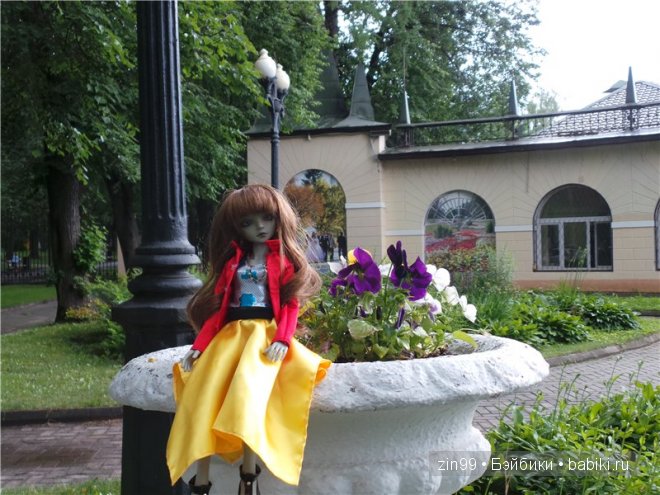 Селения, кукла БДЖ Resinsoul [Ju] праздничная прогулка в одном из парков Москвы