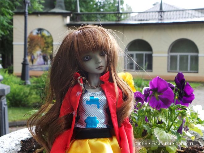 Селения, кукла БДЖ Resinsoul [Ju] праздничная прогулка в одном из парков Москвы