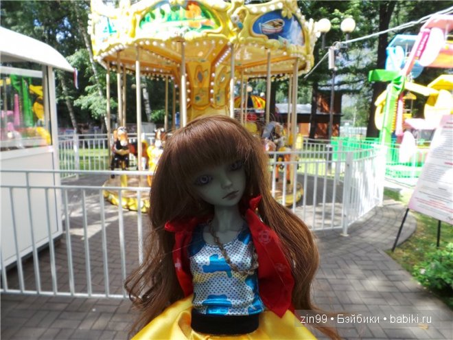 Селения, кукла БДЖ Resinsoul [Ju] праздничная прогулка в одном из парков Москвы