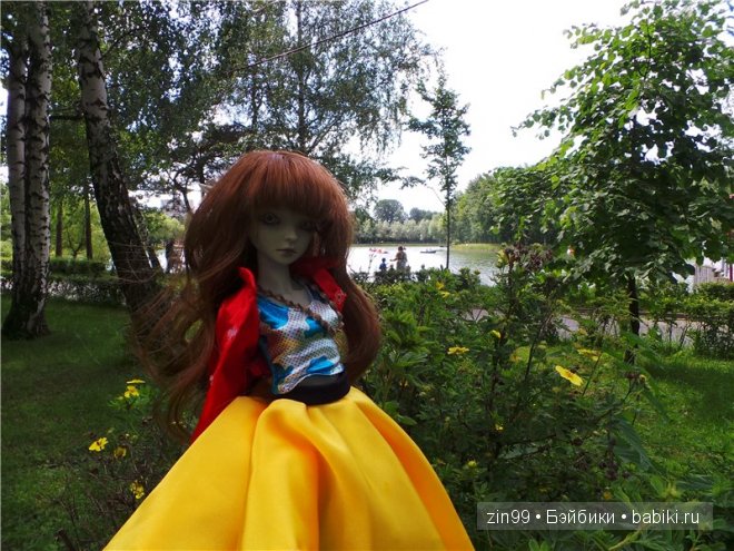 Селения, кукла БДЖ Resinsoul [Ju] праздничная прогулка в одном из парков Москвы