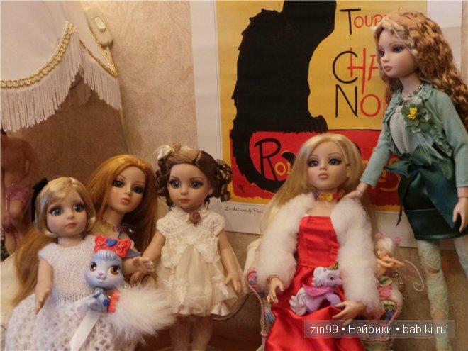 Куклы от Тоннер Perfect Impressions Patsy и Patsy Basic дома знакомятся с остальными девочками