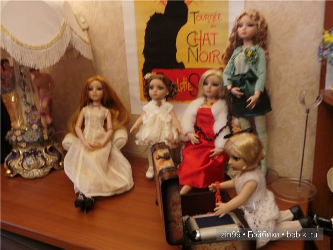 Куклы от Тоннер Perfect Impressions Patsy и Patsy Basic дома знакомятся с остальными девочками