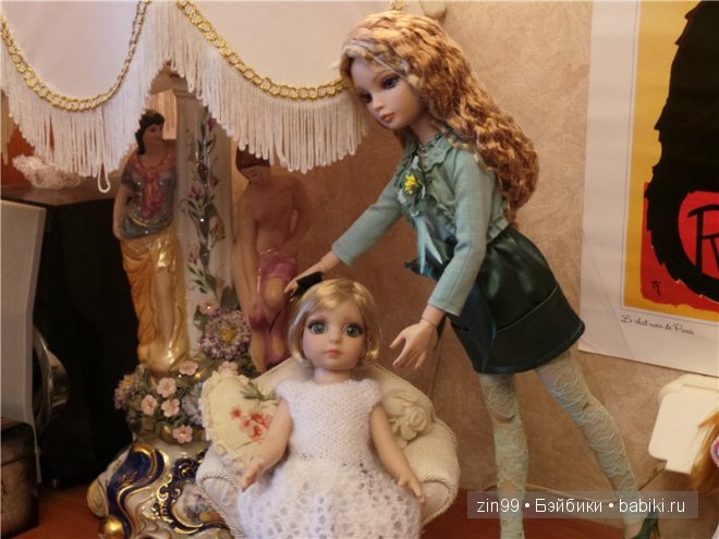 Куклы от Тоннер Perfect Impressions Patsy и Patsy Basic дома знакомятся с остальными девочками